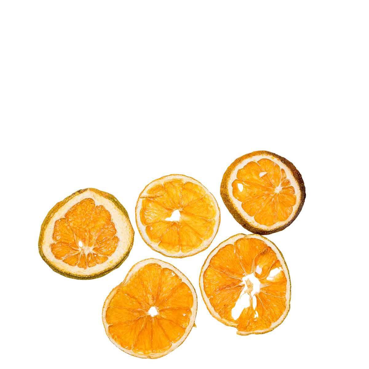 Tørkede appelsinskiver, 25 gram