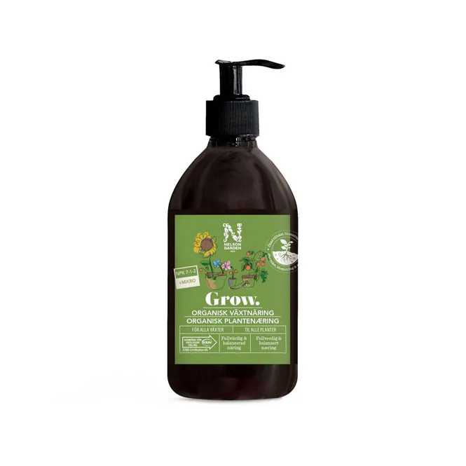 Hovedbilde GROW Organisk vekstnæring 500ml.