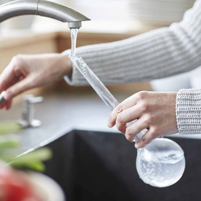 Hovedbilde Selv-vanning 'aqua care' blank 2stk