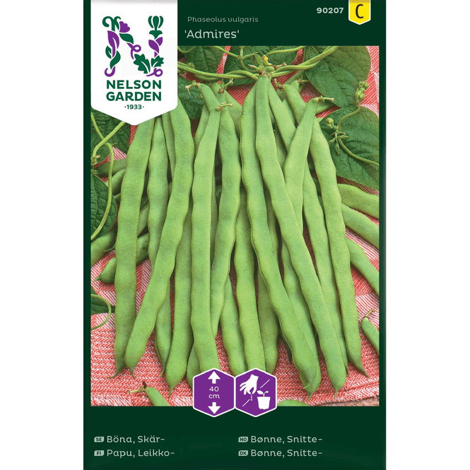 Hovedbilde Snitte-bønne 'Admires' lav