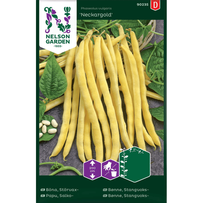 Hovedbilde Stangvoks-bønne  'Neckargold'