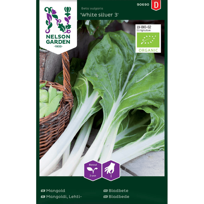 Hovedbilde Bladbete 'White silver 3' økologisk