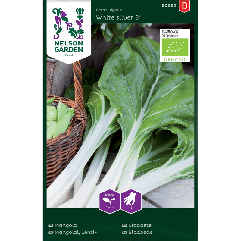 Bladbete 'White silver 3' økologisk