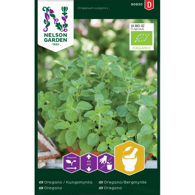 Hovedbilde Oregano, Bergmynte økologisk