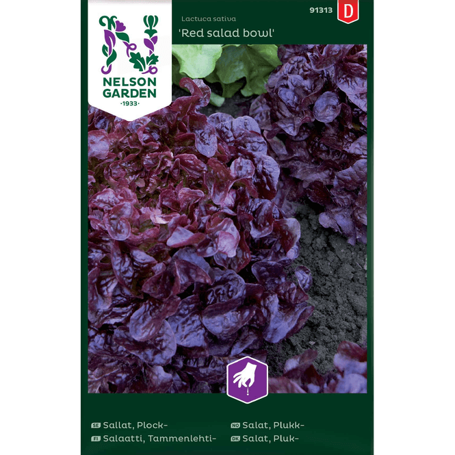 Hovedbilde Plukksalat 'Red salad bowl'