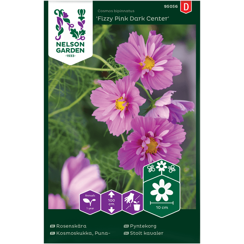 Pyntekorg 'Fizzy Pink Dark Center'