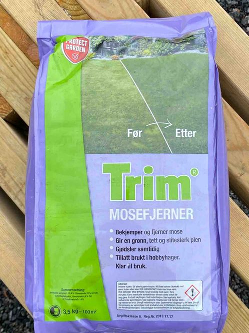 Hovedbilde Trim mosefjerner 3,5 kg