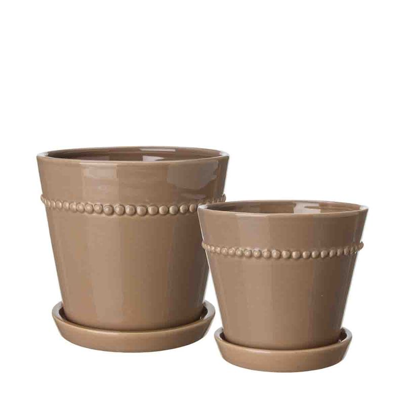 Frances krukke, brun