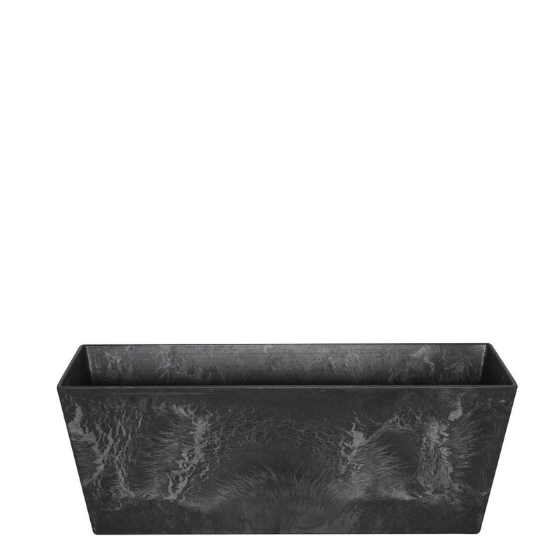 Artstone Ella avlang krukke, svart