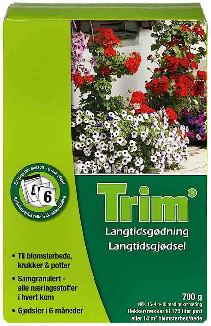 Hovedbilde Trim langtidsgjødsel 700 g
